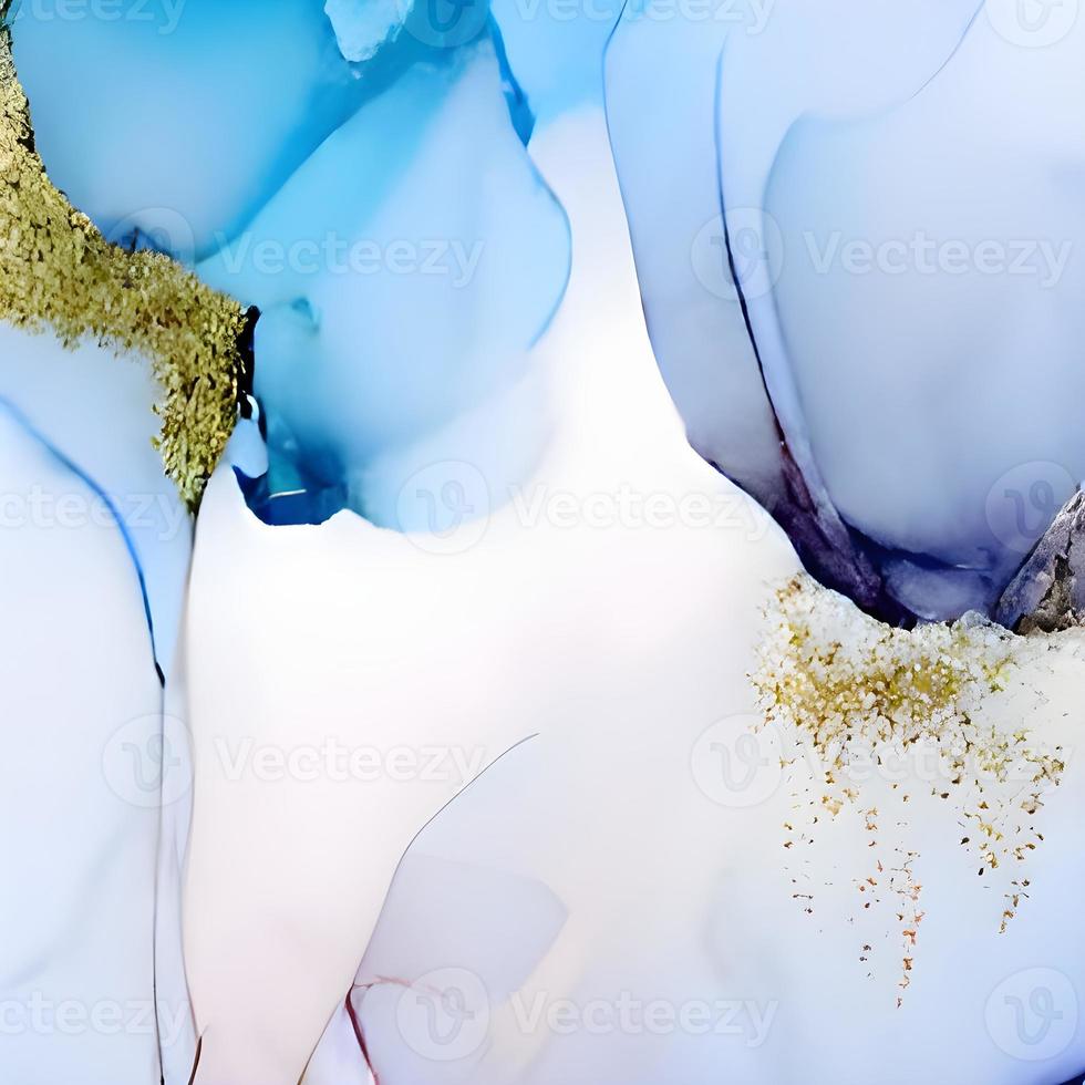 Decorative Artwork. Alcohol Ink Artwork. Smoke Shape. Contemporary Decorative Artwork. Painted Wallpaper. Creative Style. Liquid Hand-painted Texture. photo