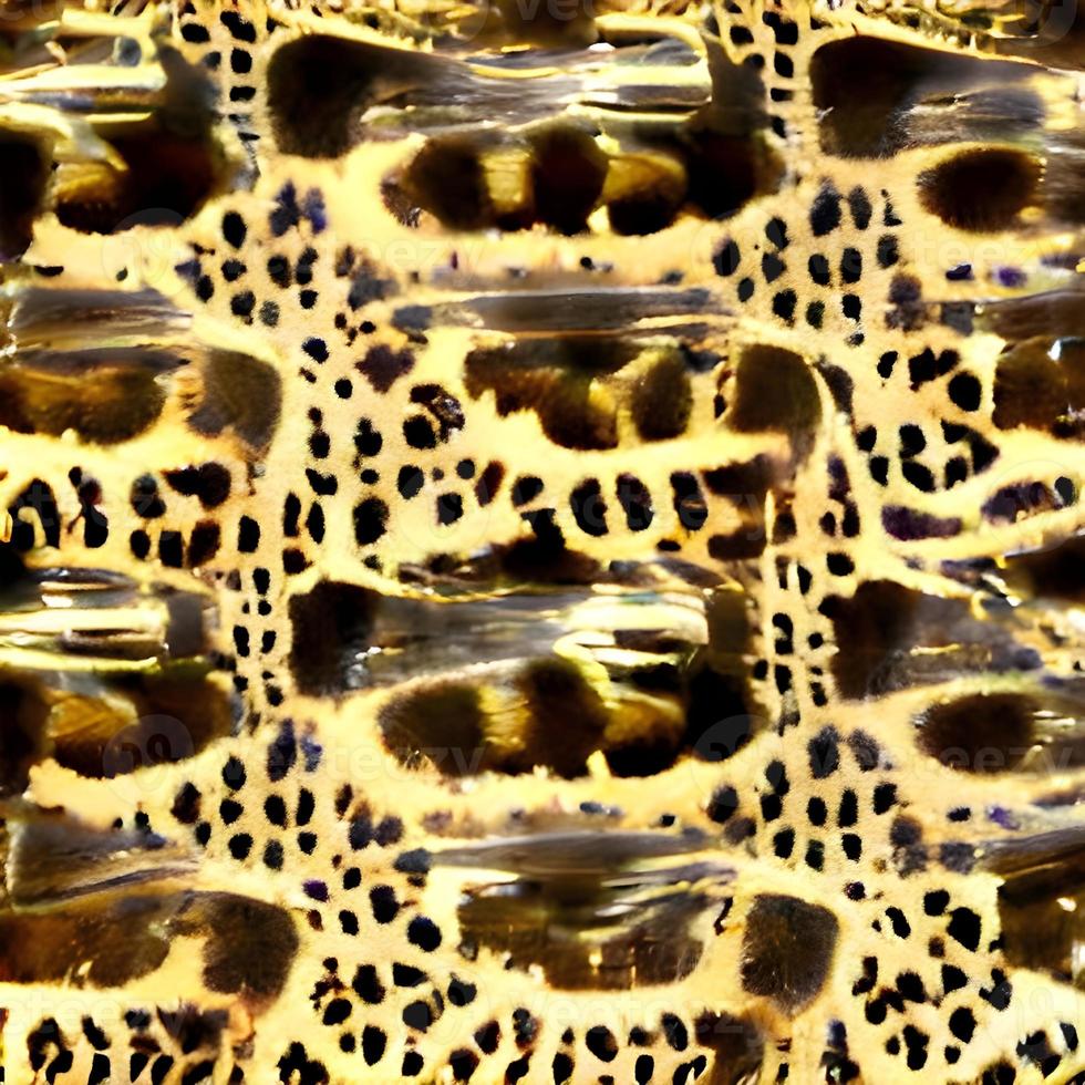 patrón de piel de leopardo. diseño africano. patrón textil de moda foto