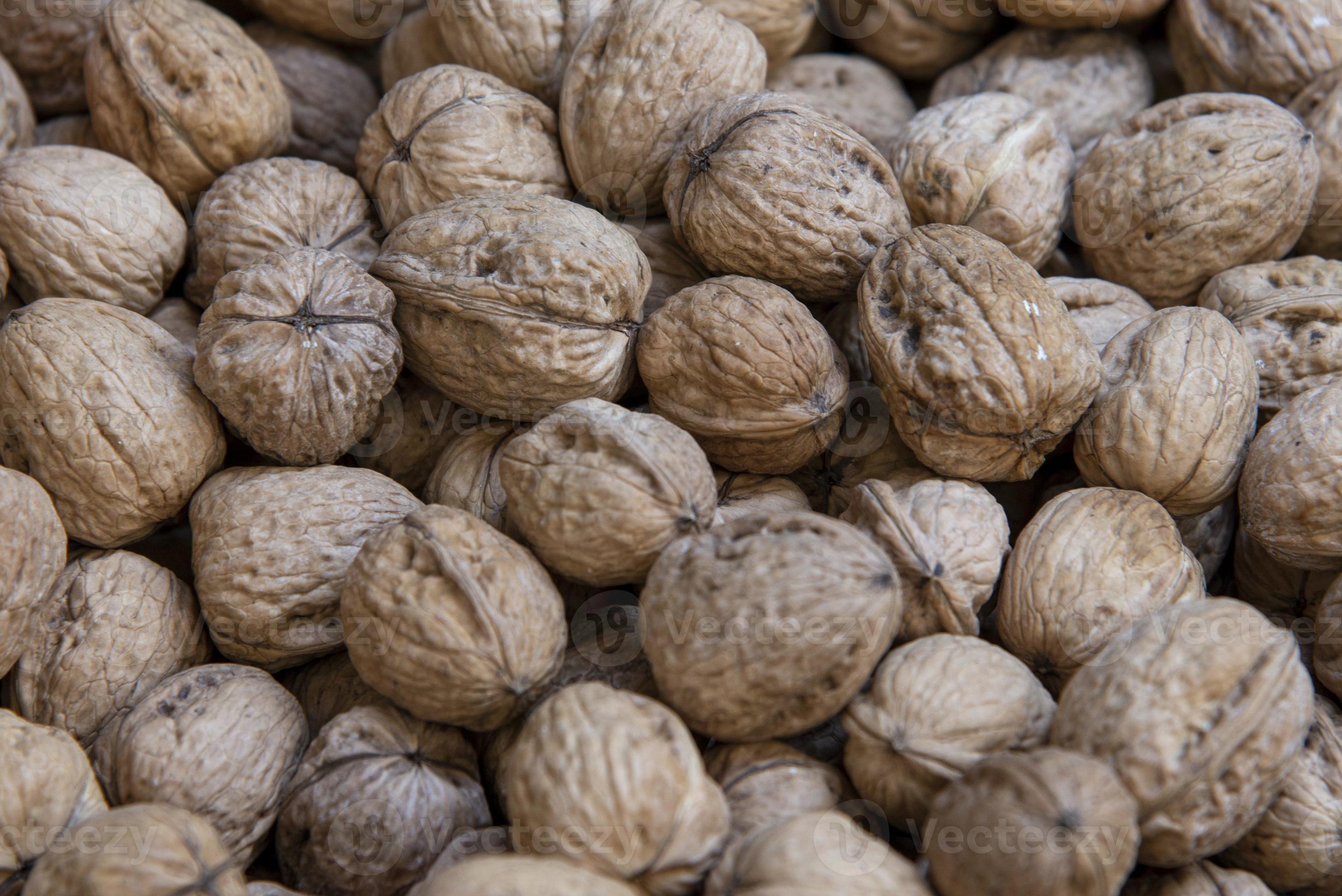 walnuts on market shelf. 11196250 Stock Photo at Vecteezy
