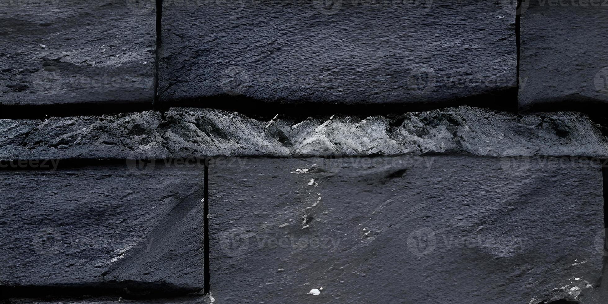 Old wall texture cement dark black, gray background. abstract grey color design is light with white gradient background. photo