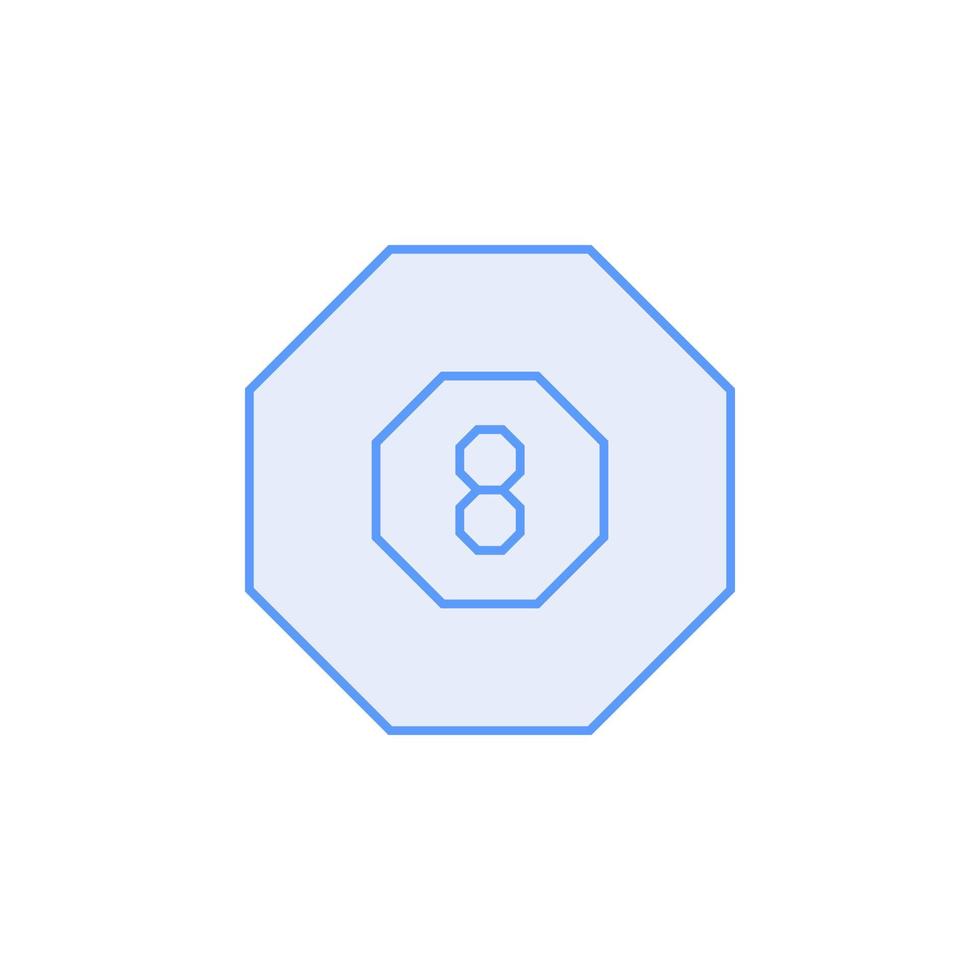 8 ball vector for website symbol icon presentation