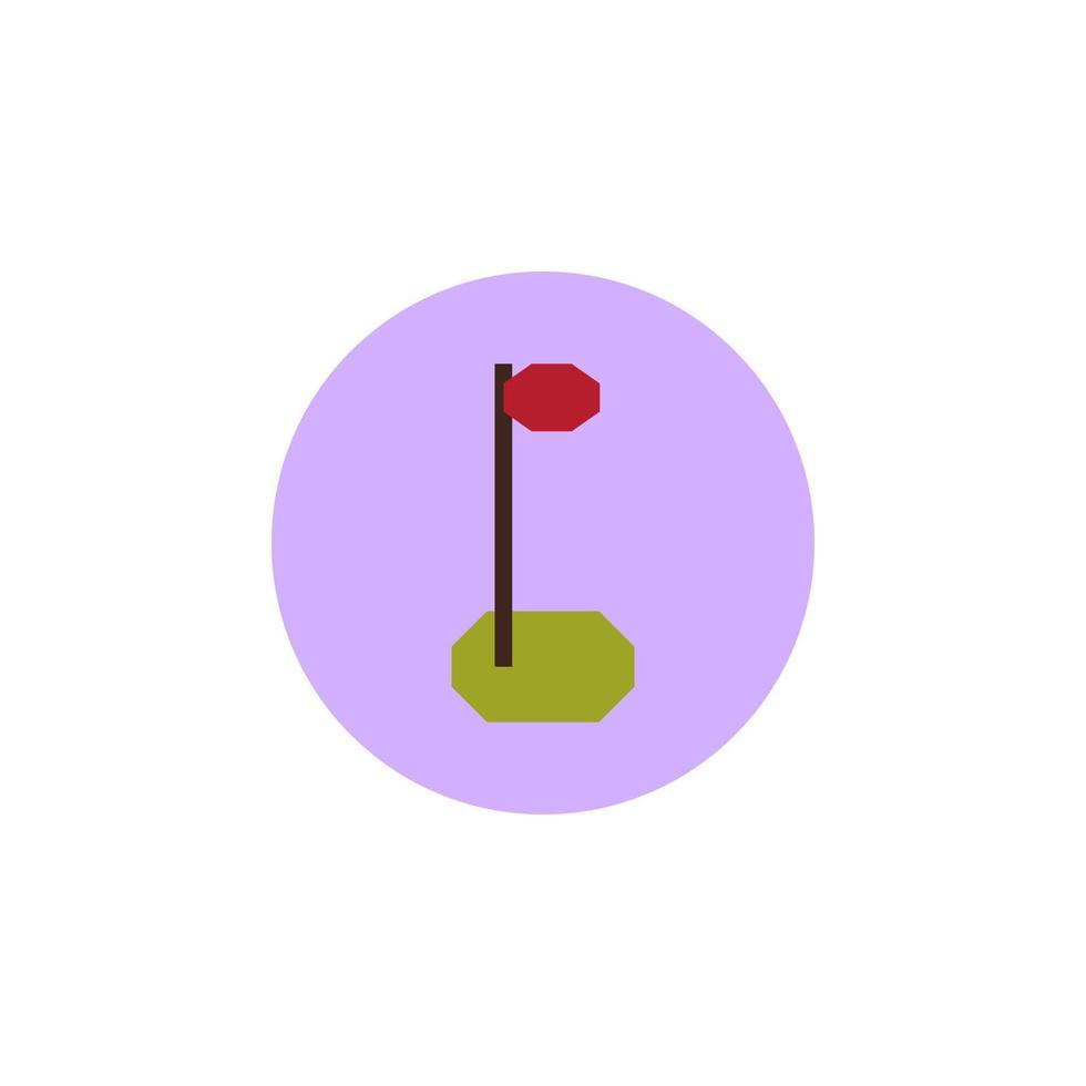 vector de golf para presentación de icono de símbolo de sitio web