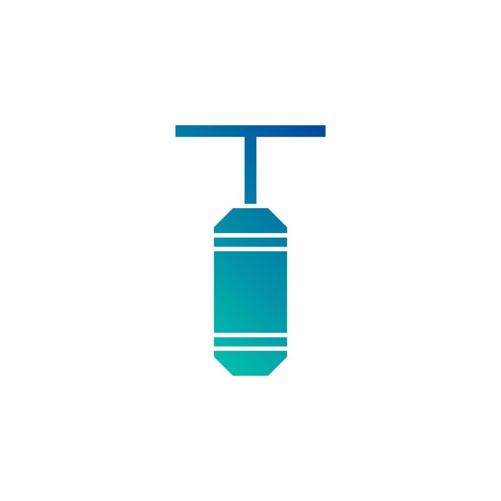boxing bag vector for website symbol icon presentation