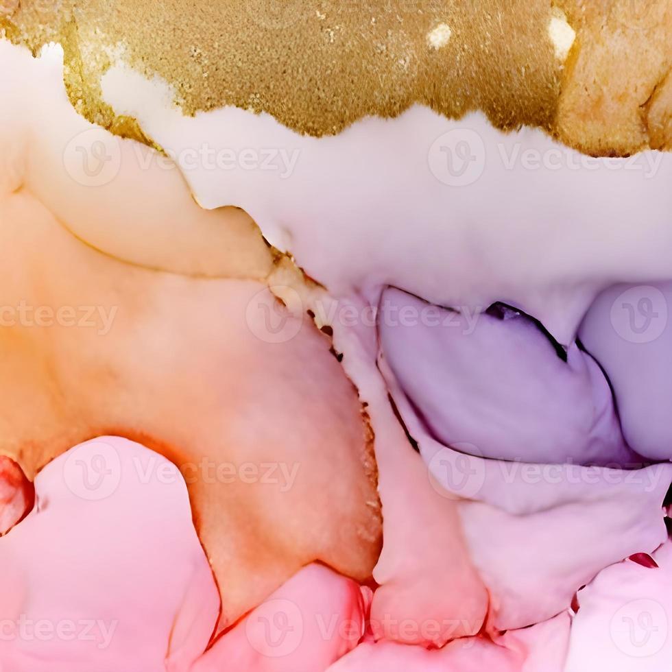 Alcohol ink abstract texture, trendy wallpaper. Art for design project as background for invitation or greeting cards, flyer, poster, presentation, wrapping paper photo