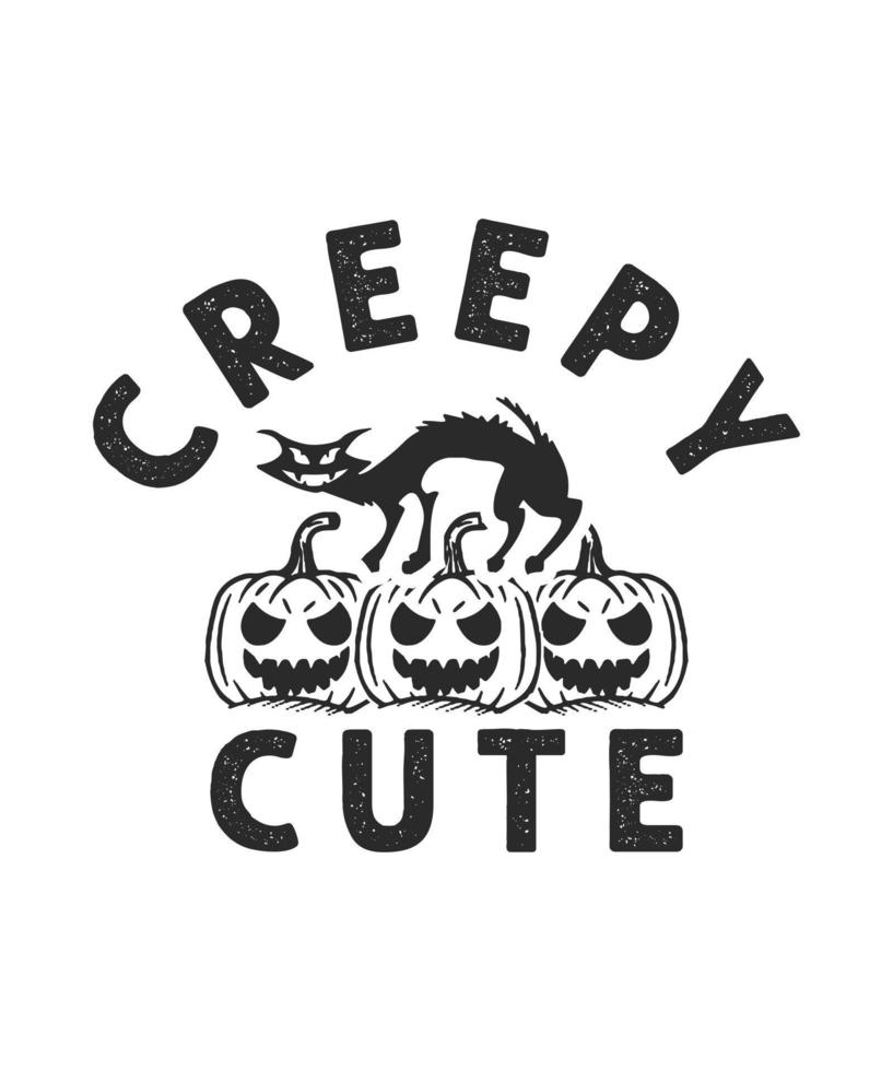 Boo crew halloween illustration vector