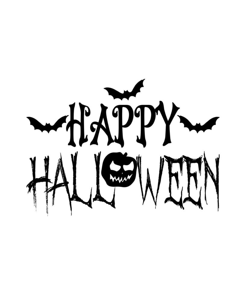 Halloween logo design vector