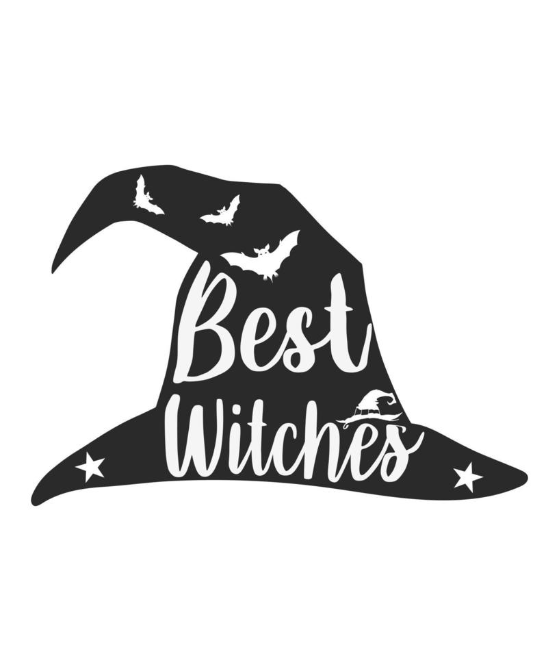 Witch please halloween concept design vector