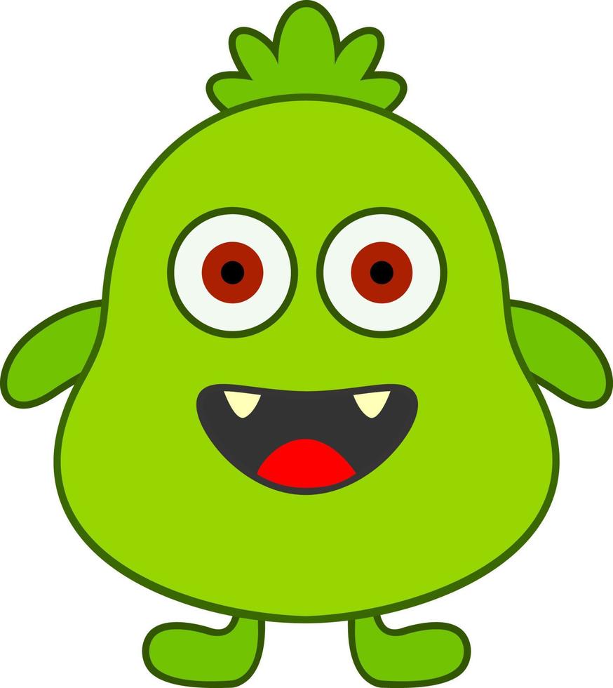 Monster Cartoon Character vector