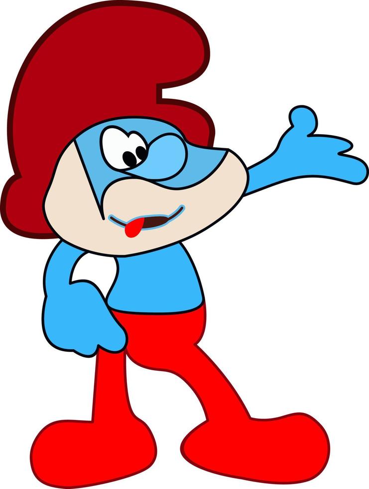 personaje papa pitufo 11197683 Vector en Vecteezy personaje papa pitufo 11197683 Vector en Vecteezy