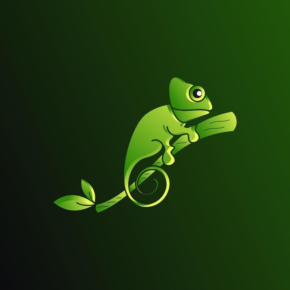 CHAMELEON FULL COLLOR vector