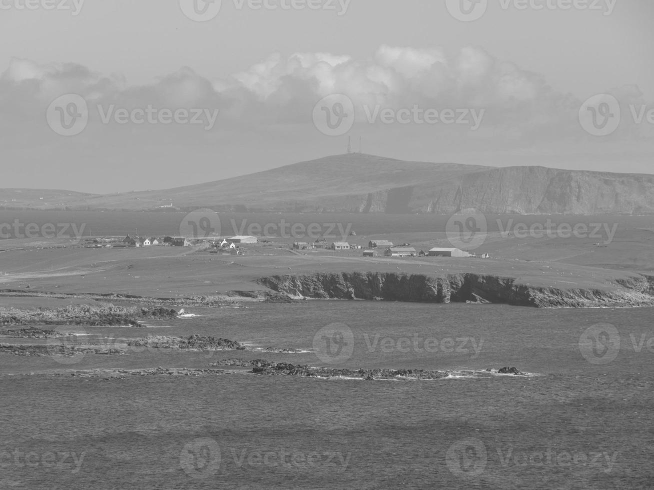 the island of shetland photo