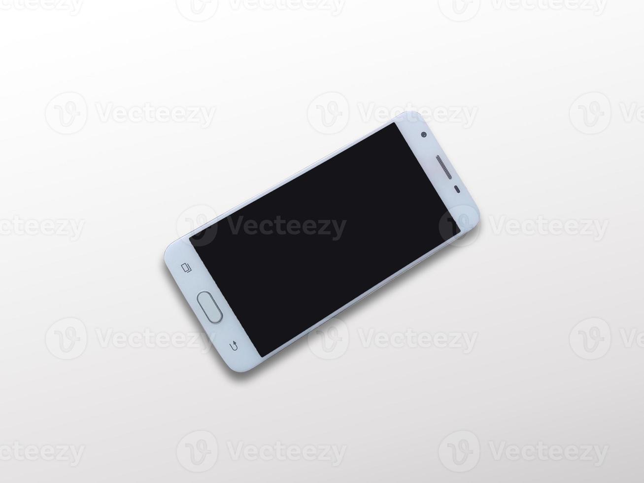smart phone with black screen photo