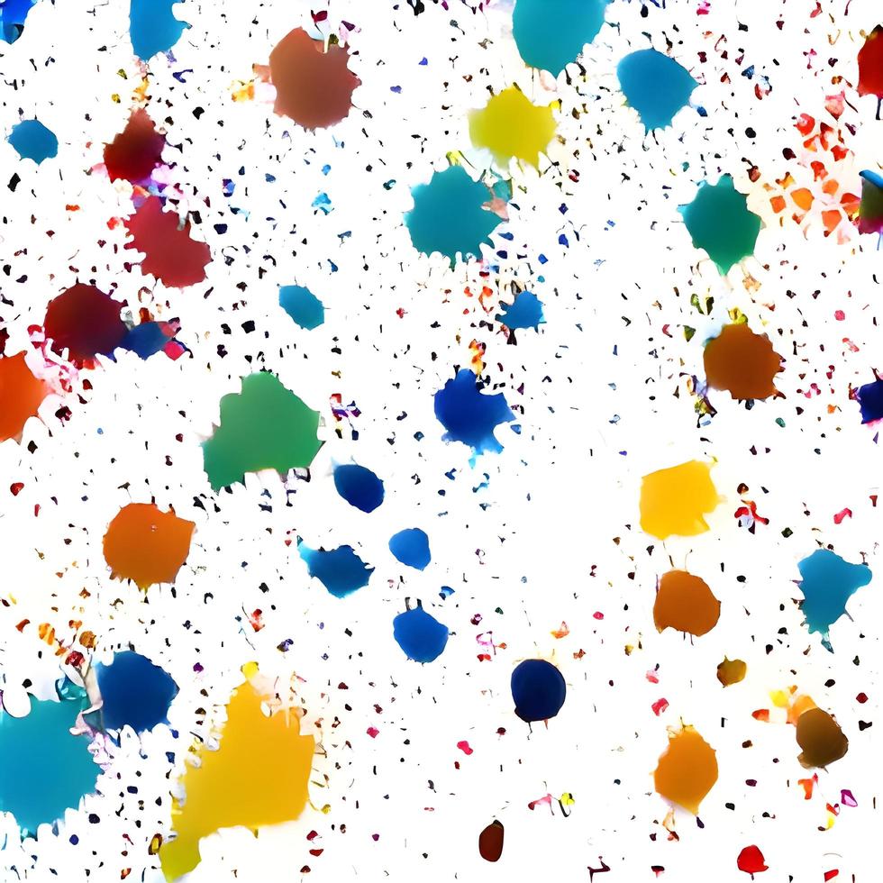 Ink Stains Seamless Pattern. Fashion Concept. Distress Print. Summer Surface Textile. Ink Stains. Spray Paint. Splash Blots. Artistic Creative Background. photo