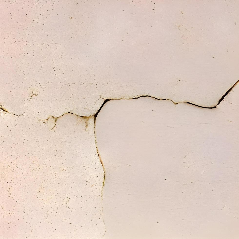 computer generated seamless tile image of cracked plaster in light beige or eggshell. tiles seamlessly photo