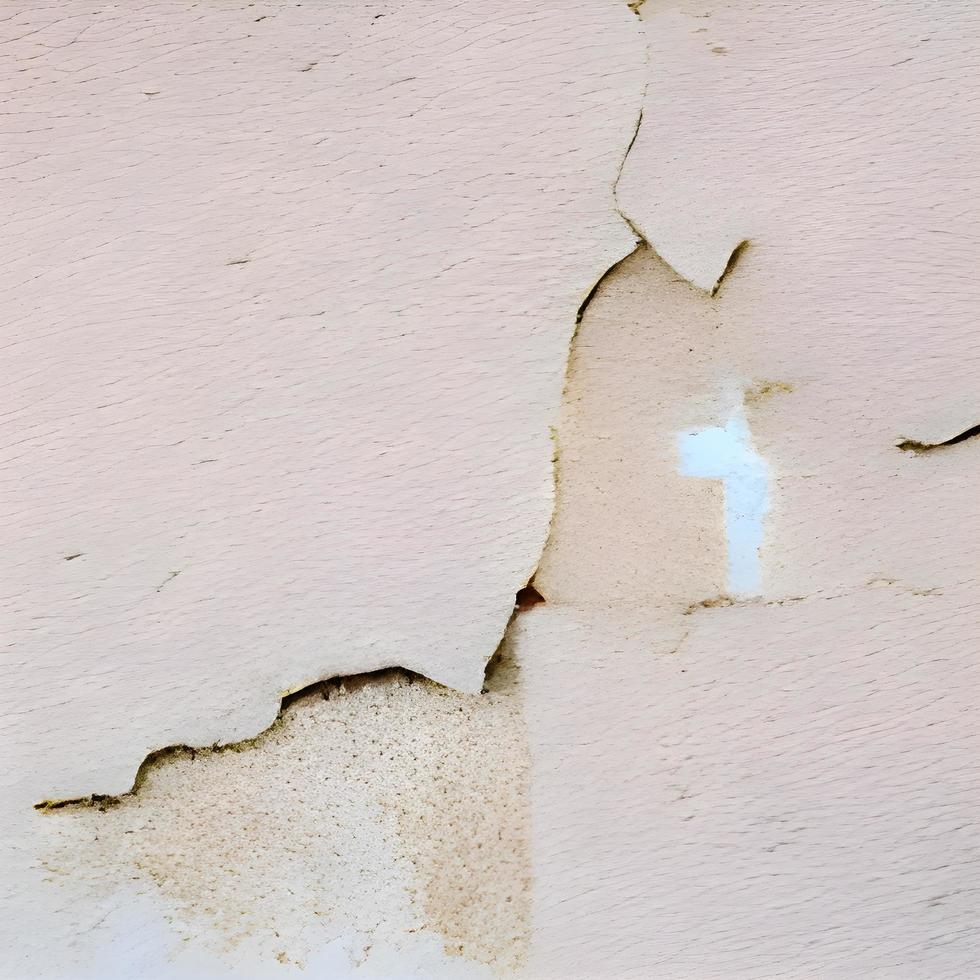 computer generated seamless tile image of cracked plaster in light beige or eggshell. tiles seamlessly photo