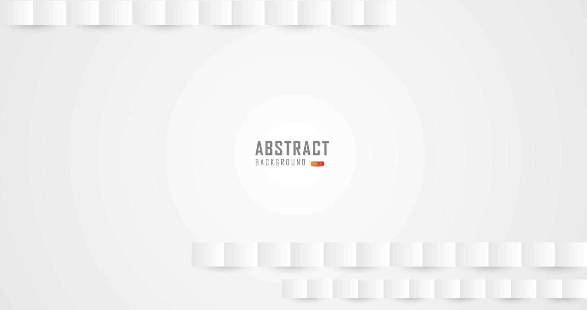 3d White background with shape and shadow, grey overlay for banner