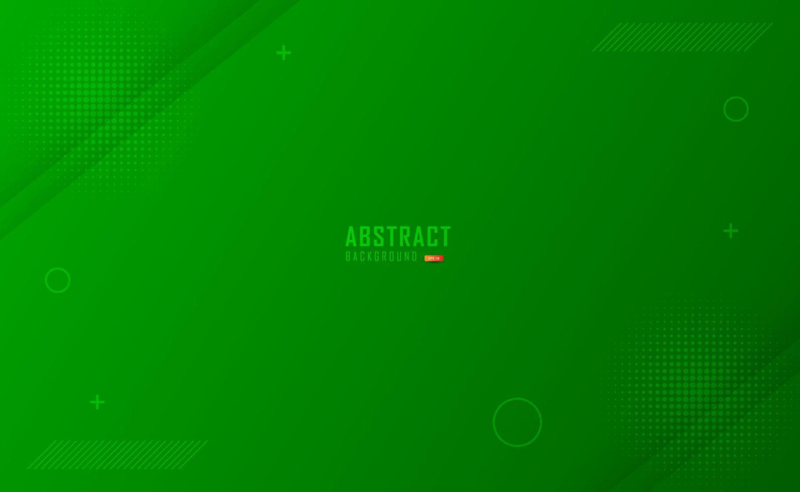 Green background with abstract shape and memphis style for banner, wallpaper, sales banner, poster, abstract green motion backgrounds white space for text vector