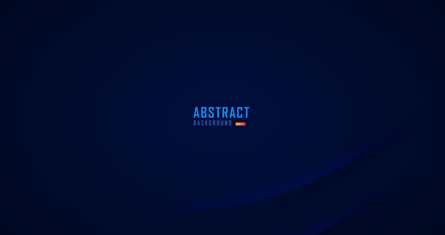 Blue minimal background with simple round wave texture for banner, wallpaper, sale banner, poster vector