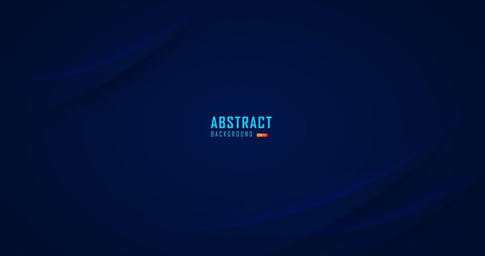 Blue minimal background with simple round wave texture for banner, wallpaper, sale banner, poster vector