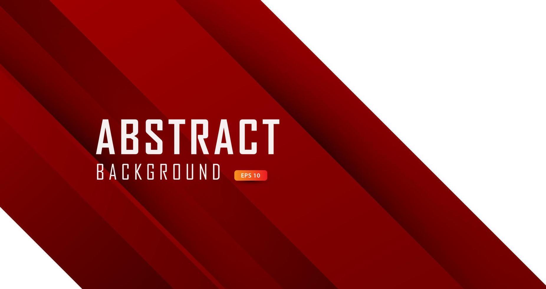 Abstract red background with scratch effect and minimal overlapping shapes, sports background concept, breaking news. vector