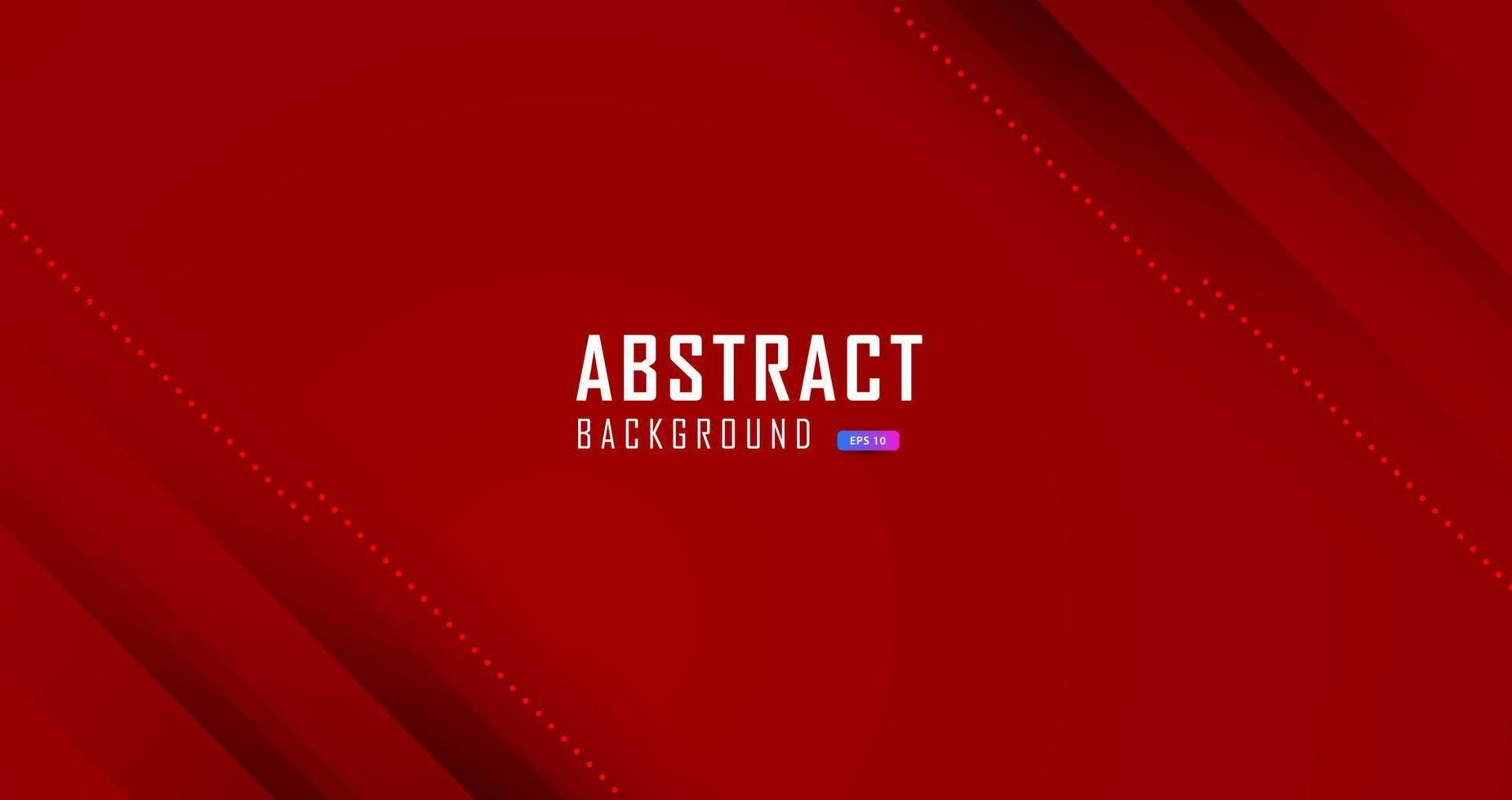 Abstract red background with scratch effect and minimal overlapping shapes, sports background concept, breaking news. vector