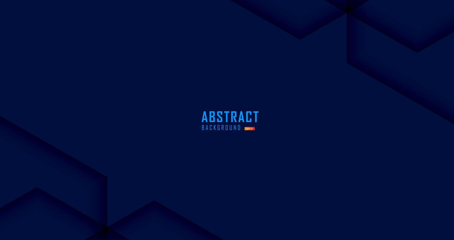 Abstract dark blue background with hexagon shape and memphis ornament for banner, wallpaper, sales banner, poster, abstract blue navy motion backgrounds white space for text vector