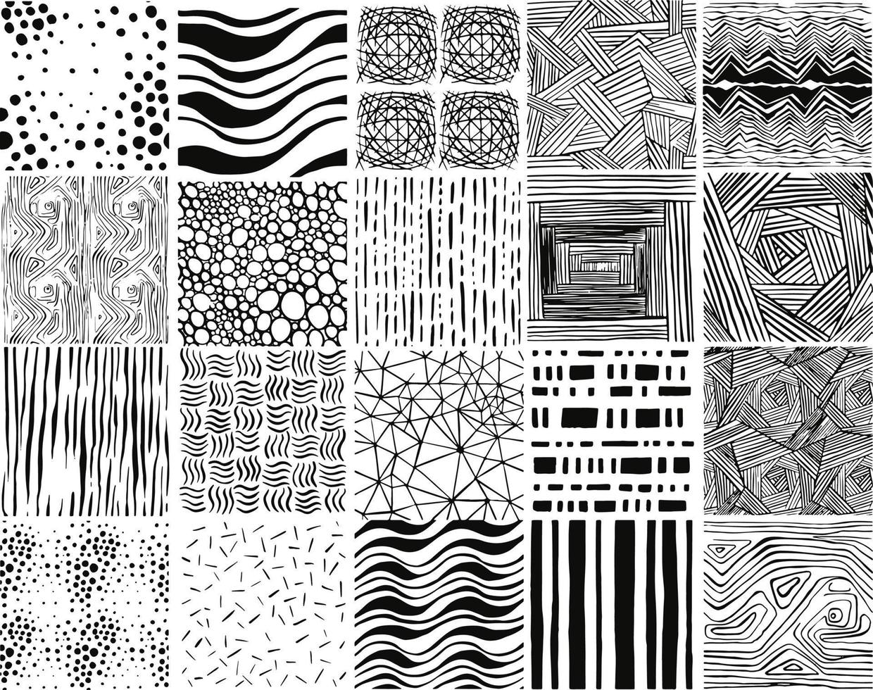 The geometric pattern by stripes . Seamless vector background. Black and white texture. Graphic modern pattern. Vector illustration