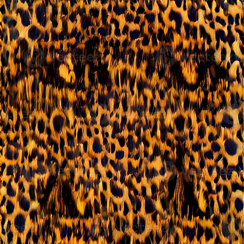 leopard rounds silk scarf design, fashion textile. photo