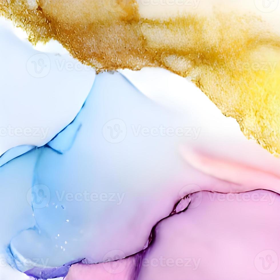 Alcohol ink abstract texture, trendy wallpaper. Art for design project as background for invitation or greeting cards, flyer, poster, presentation, wrapping paper photo