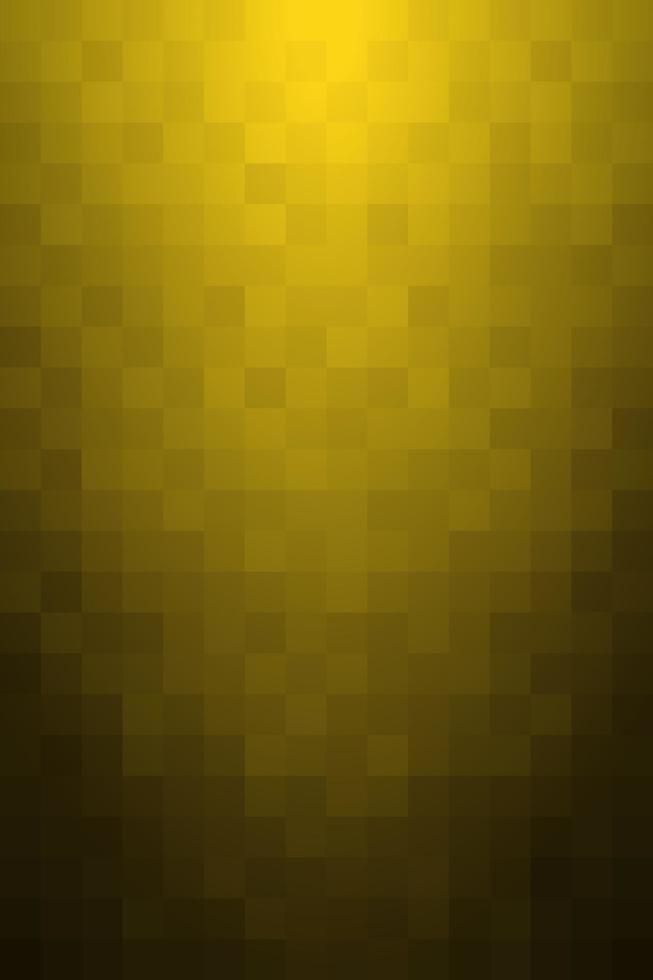 Golden Gradient Yellow Square Shape Background Pattern vector