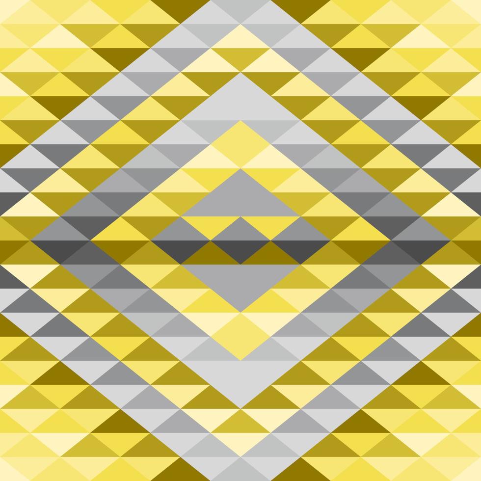 Background Pattern Triangle Color Yellow Gray vector