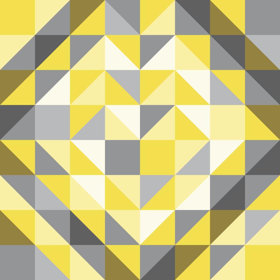 forma de triángulo de fondo abstracto dispuesta en forma de corazón vector