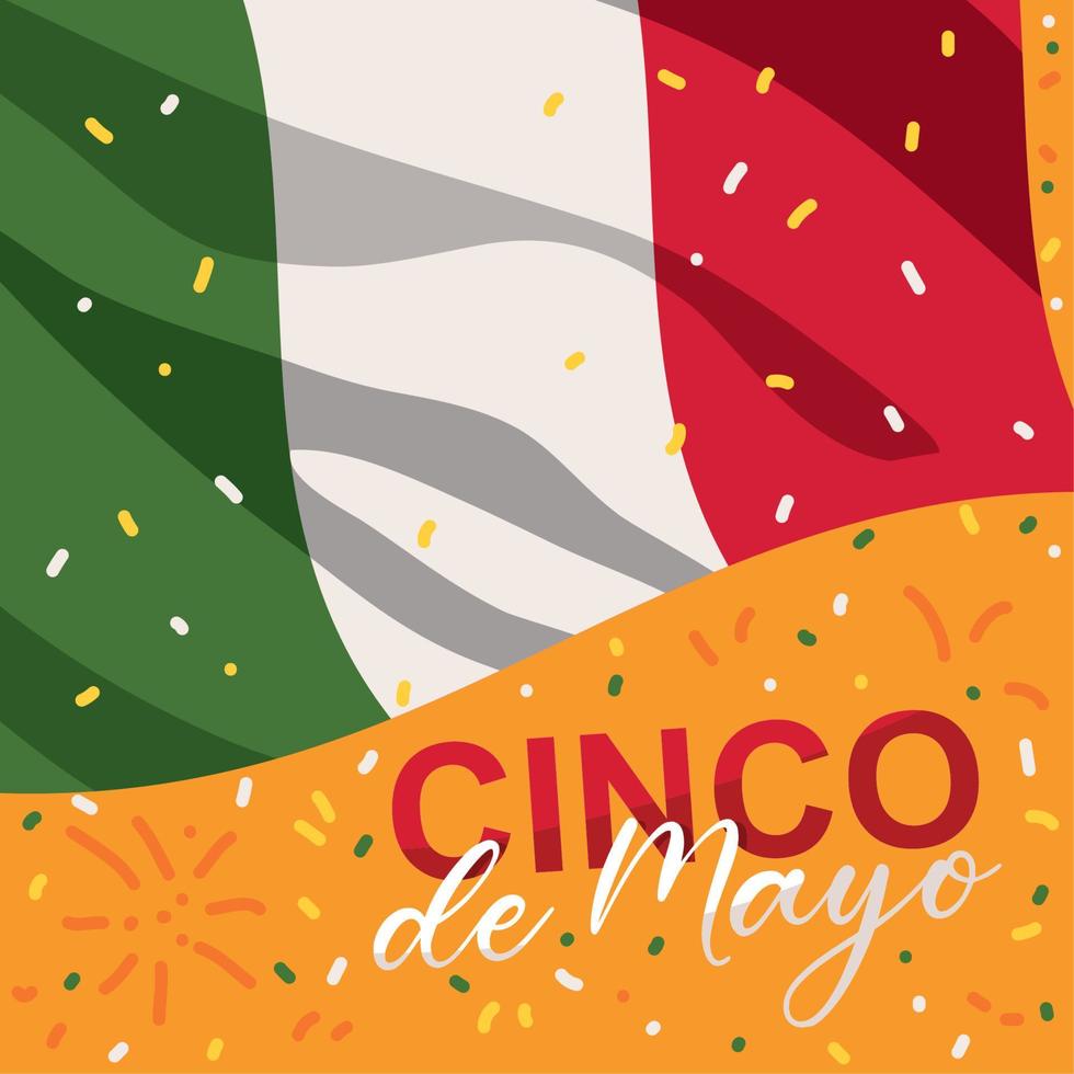 Cinco de Mayo party vector
