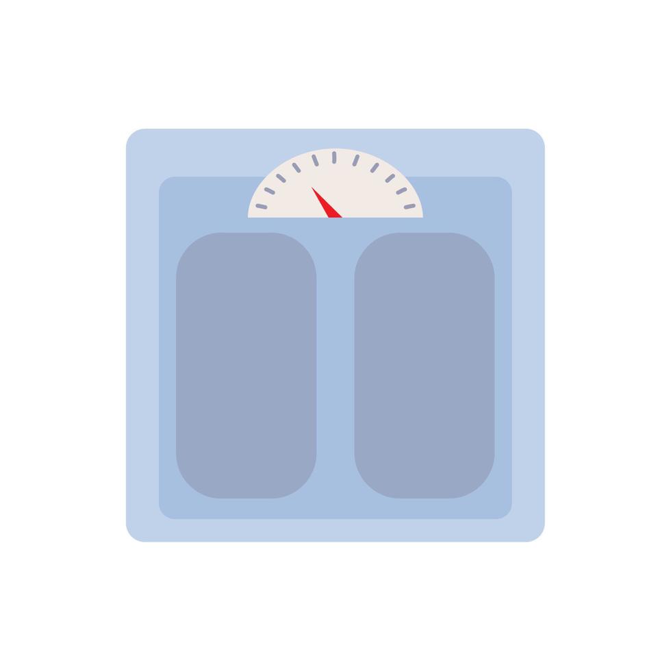 bathroom scale icon vector