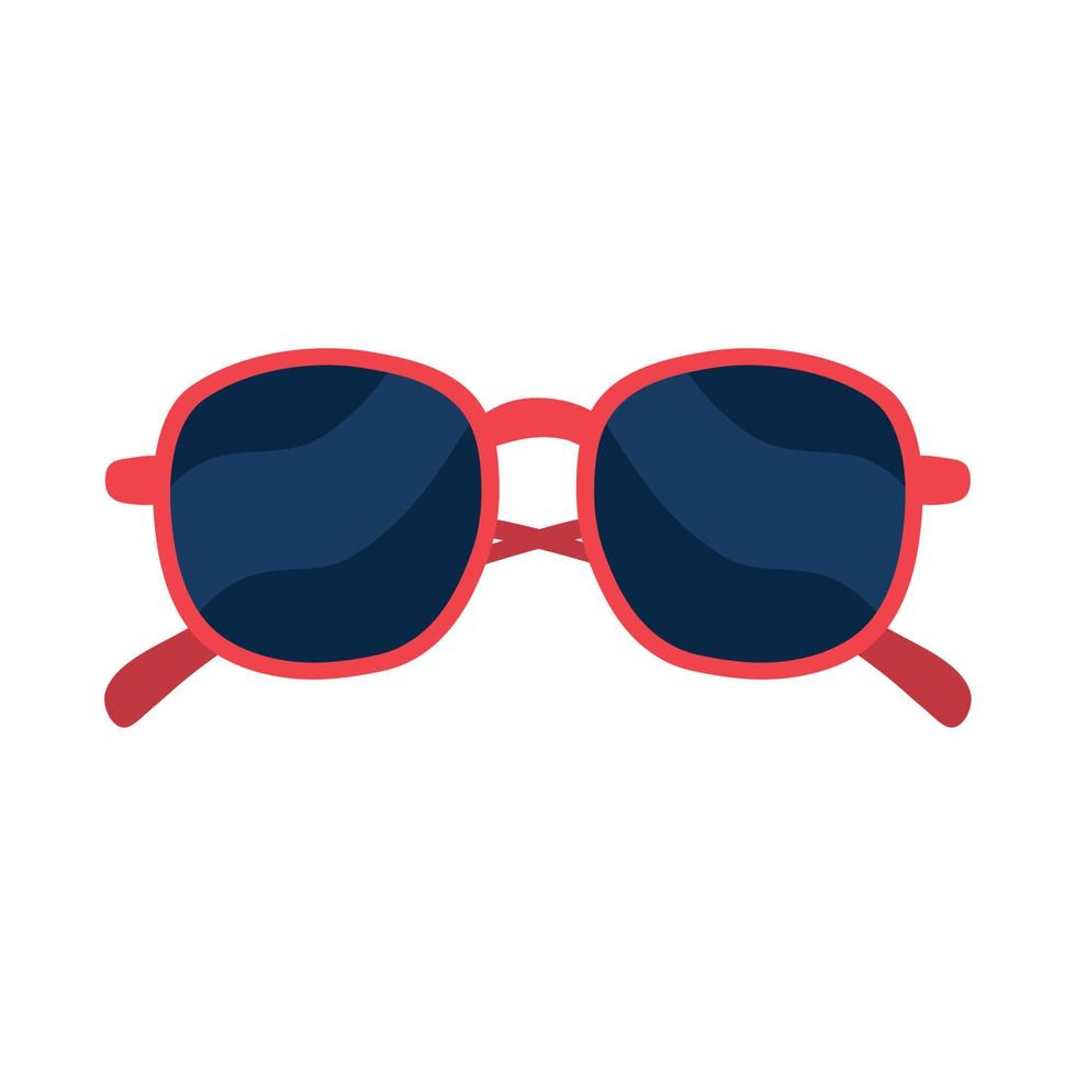 sunglasses fashion icon vector