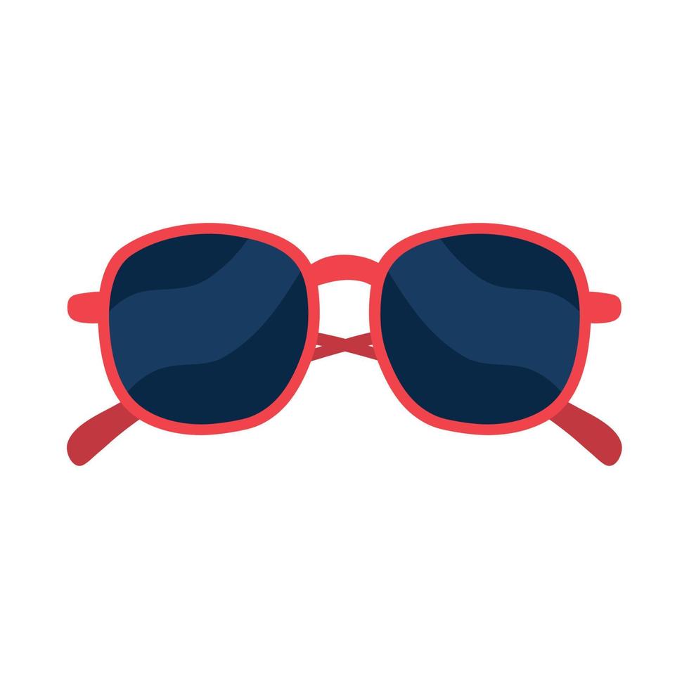 sunglasses fashion icon vector