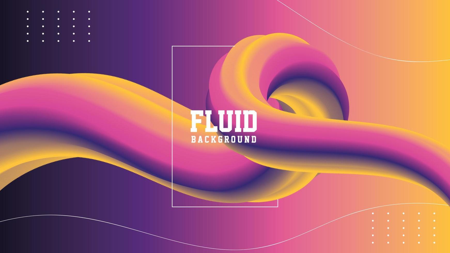 Abstract Fluid Background Design vector