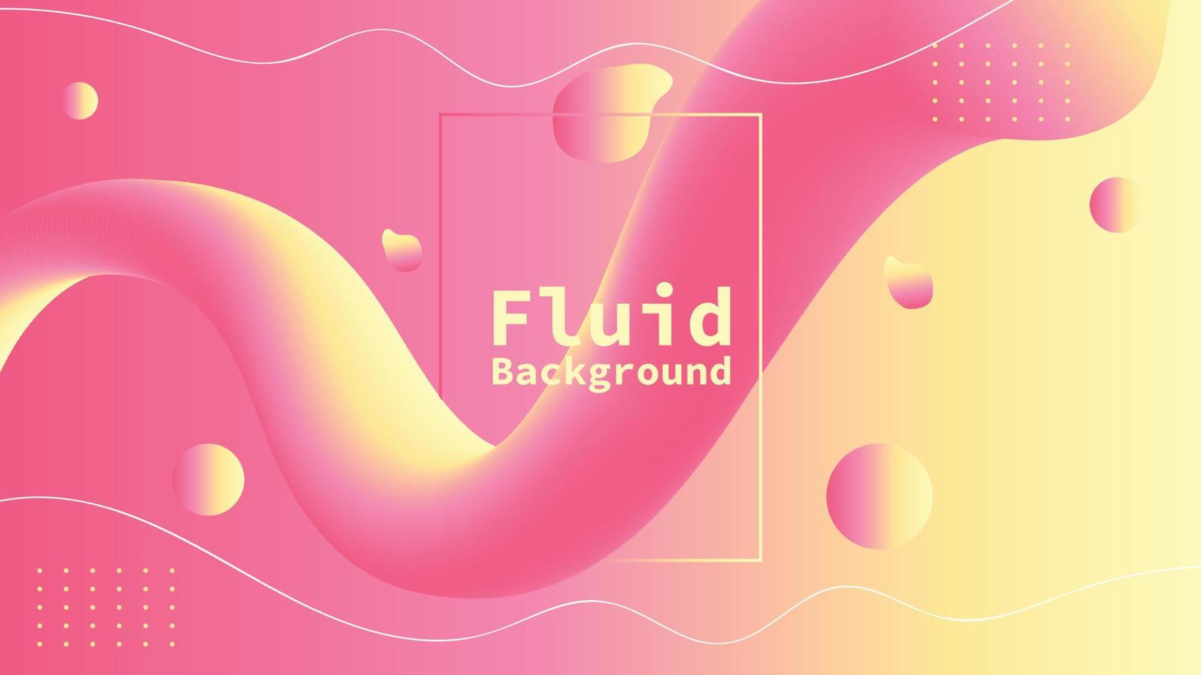 Abstract Fluid Background Design vector