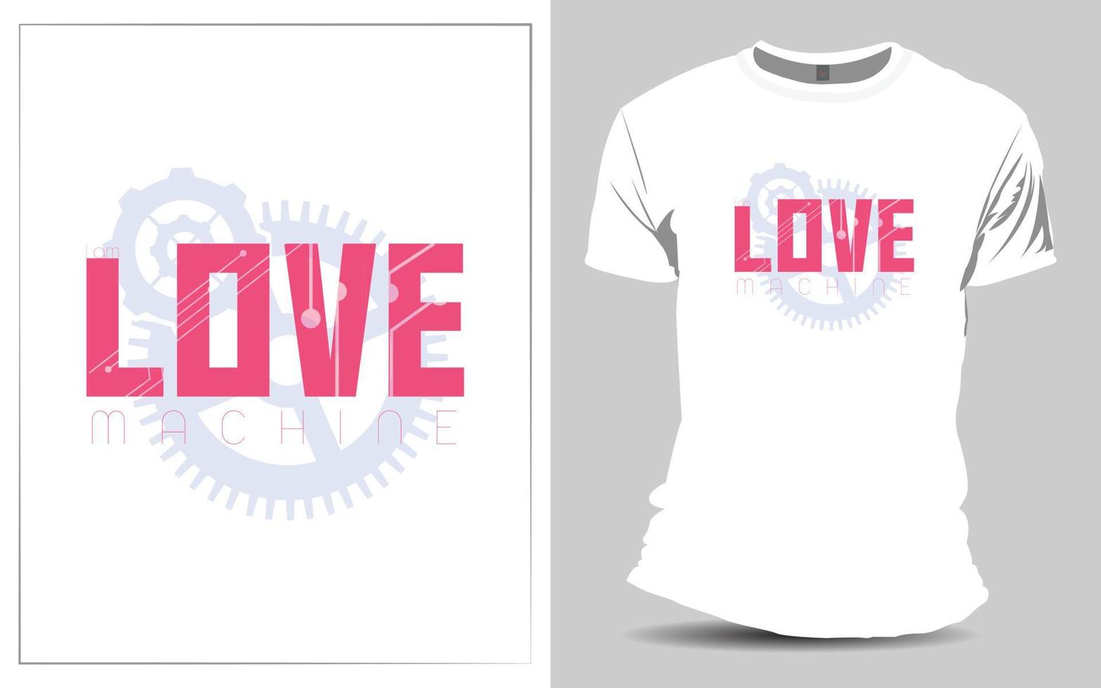 Technology related T shirt design vector