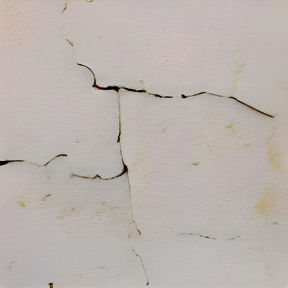 Square monochrome cracked texture - old peeled wall photo