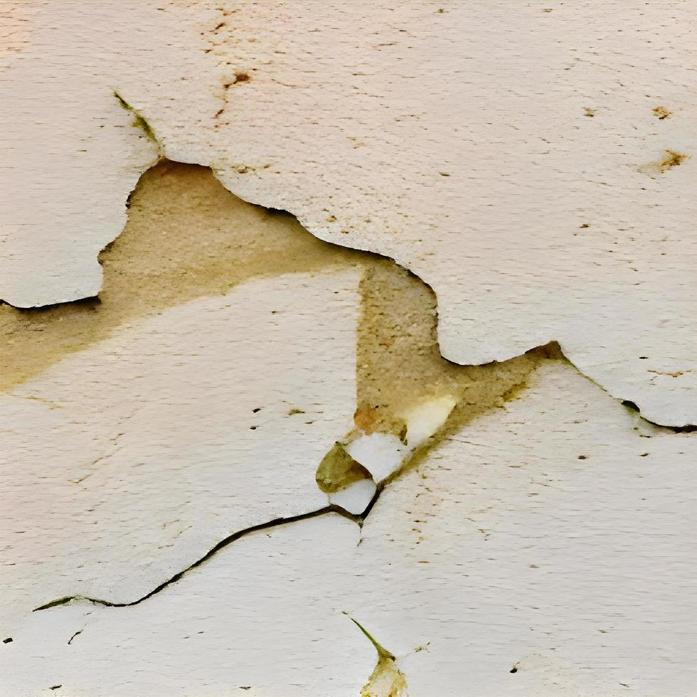 computer generated seamless tile image of cracked plaster in light beige or eggshell. tiles seamlessly photo
