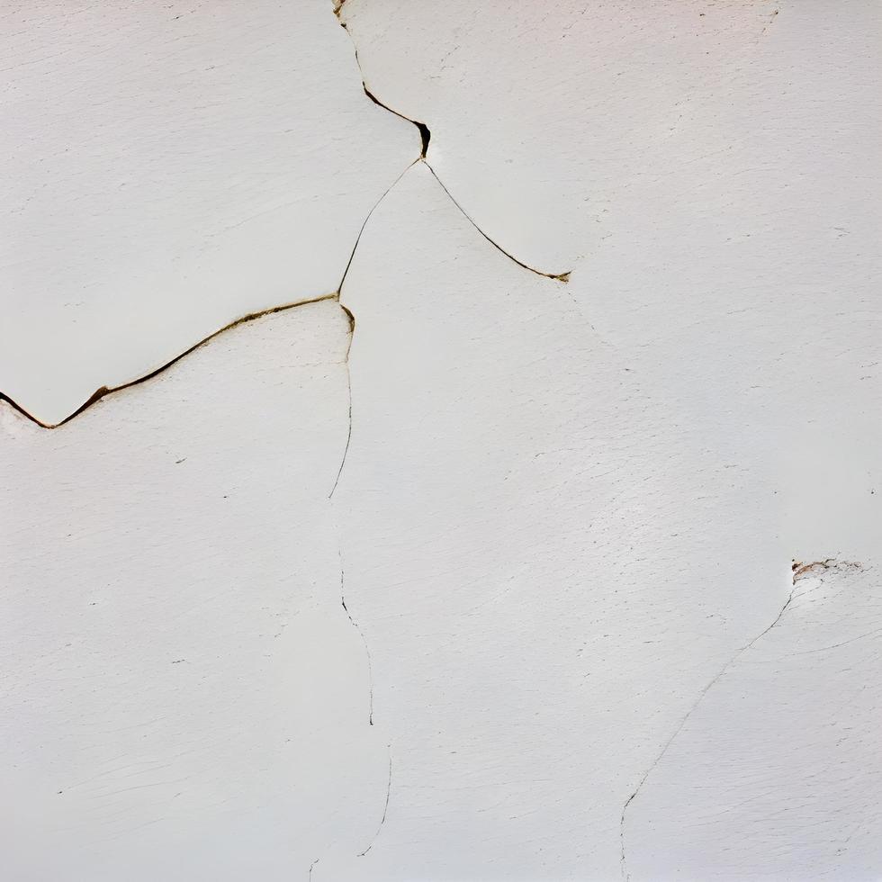 concrete surface wall with cracks texture background photo