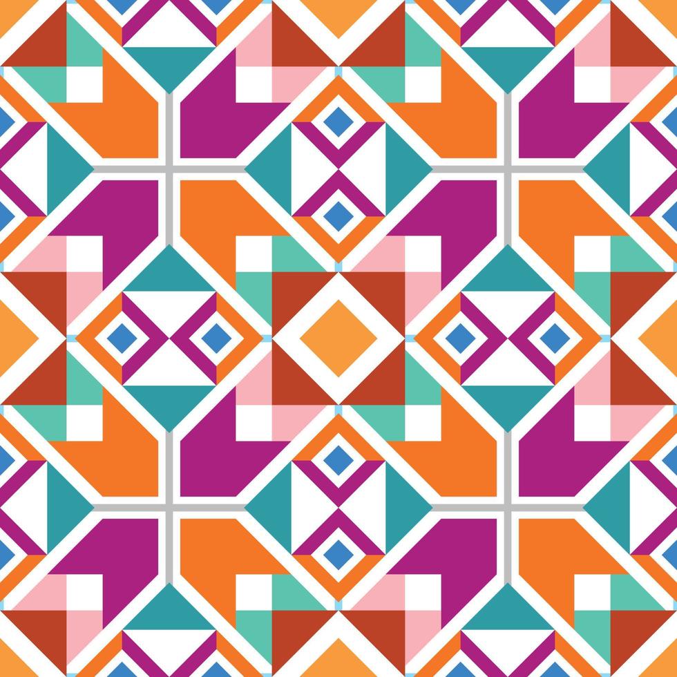 Geometric Seamless Pattern vector