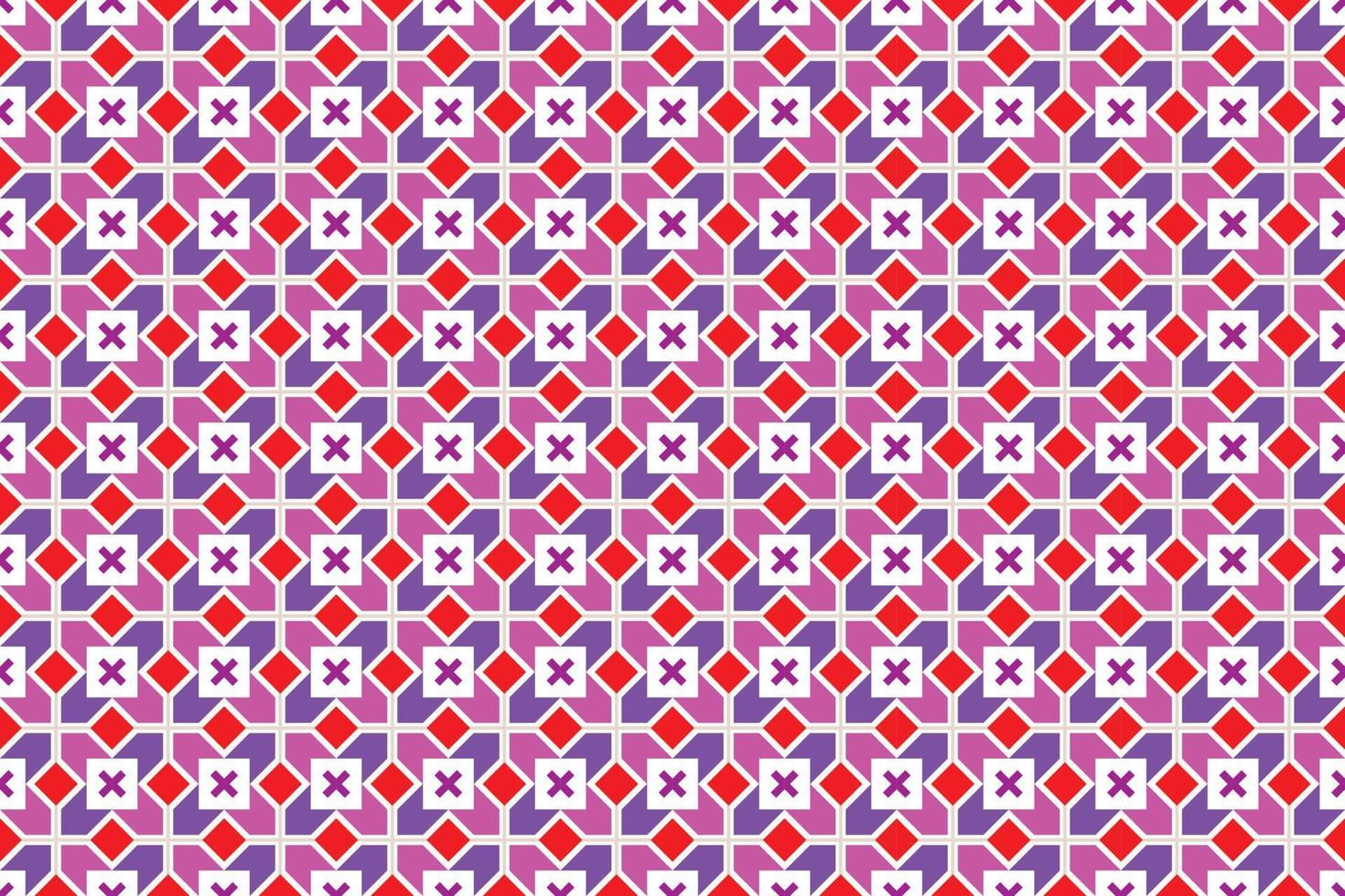 Geometric vector seamless pattern