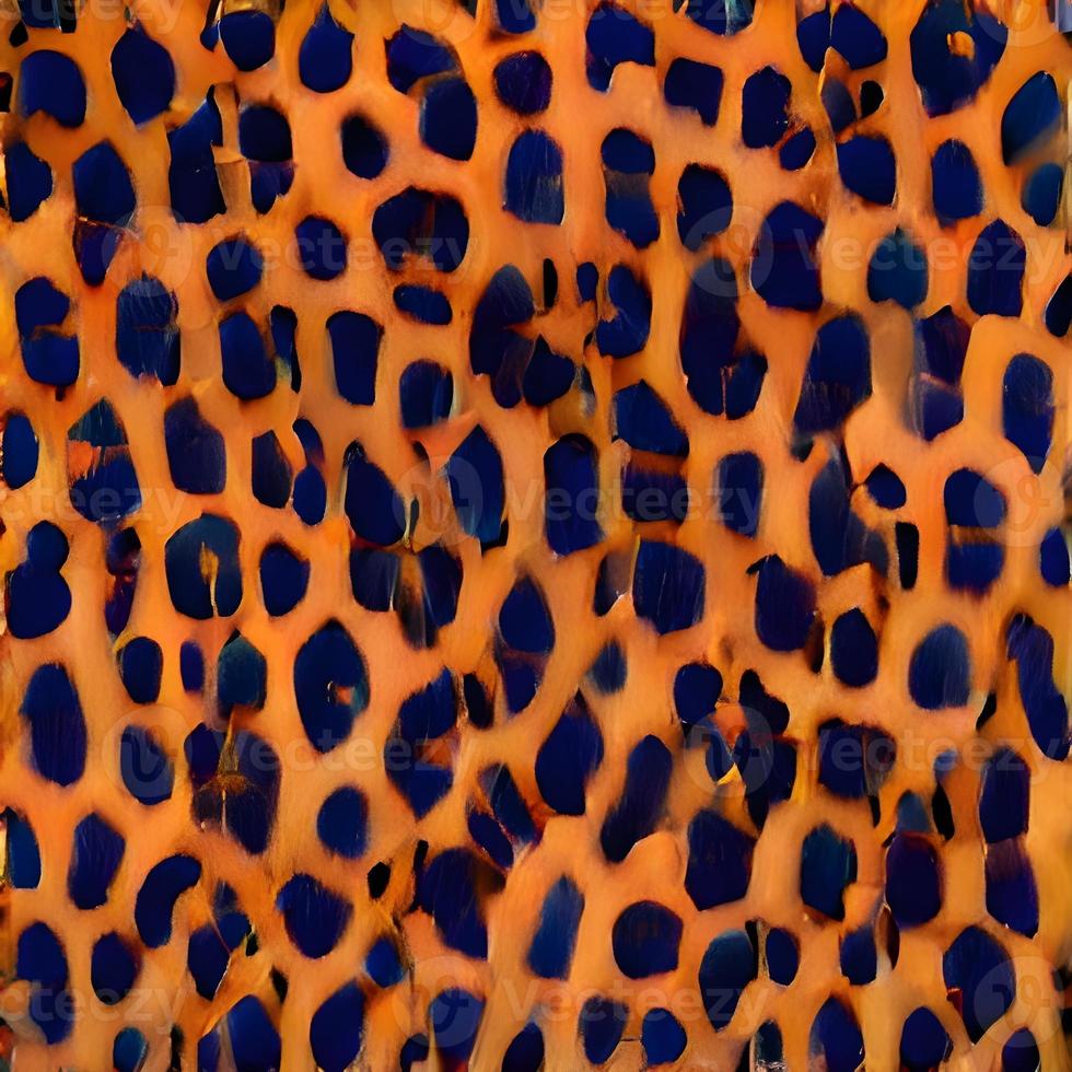 diseño de bufanda de seda redonda de leopardo, textil de moda. foto