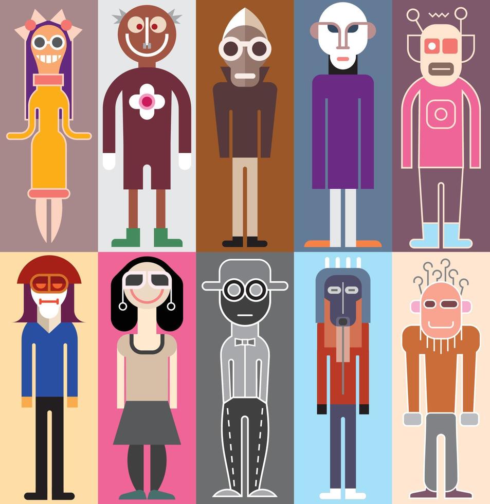 People vector illustration