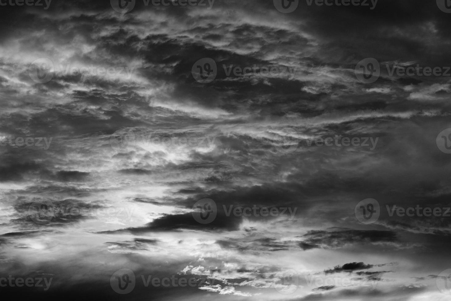 overcast cloud before storm photo
