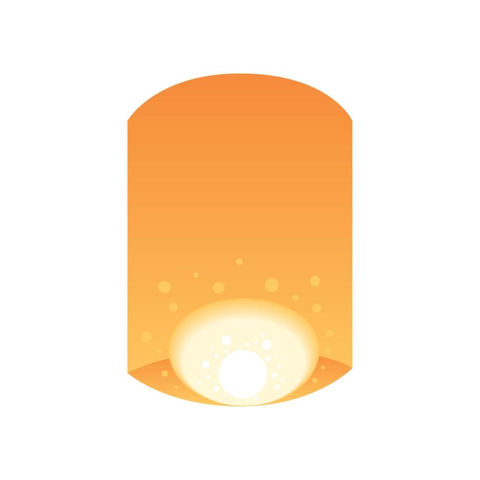 lantern light icon vector