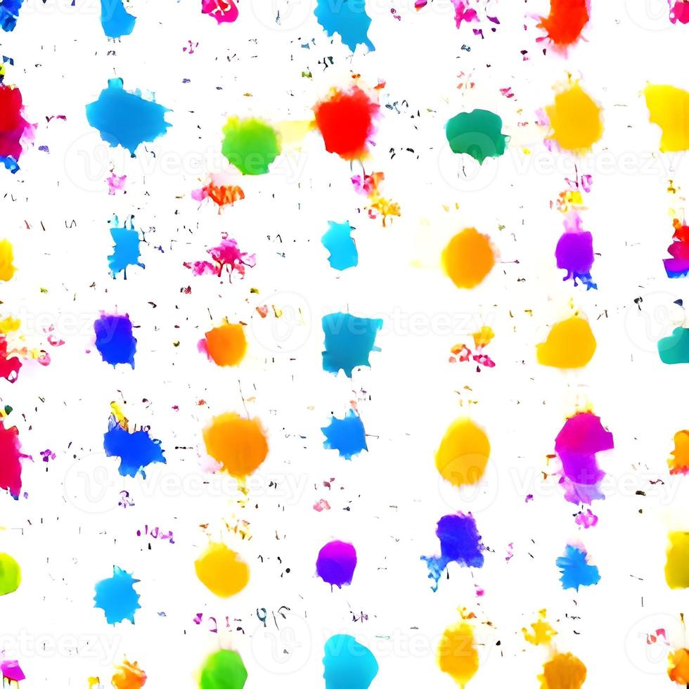 Abstract color splash, seamless pattern. Spray paint on a dark background. photo