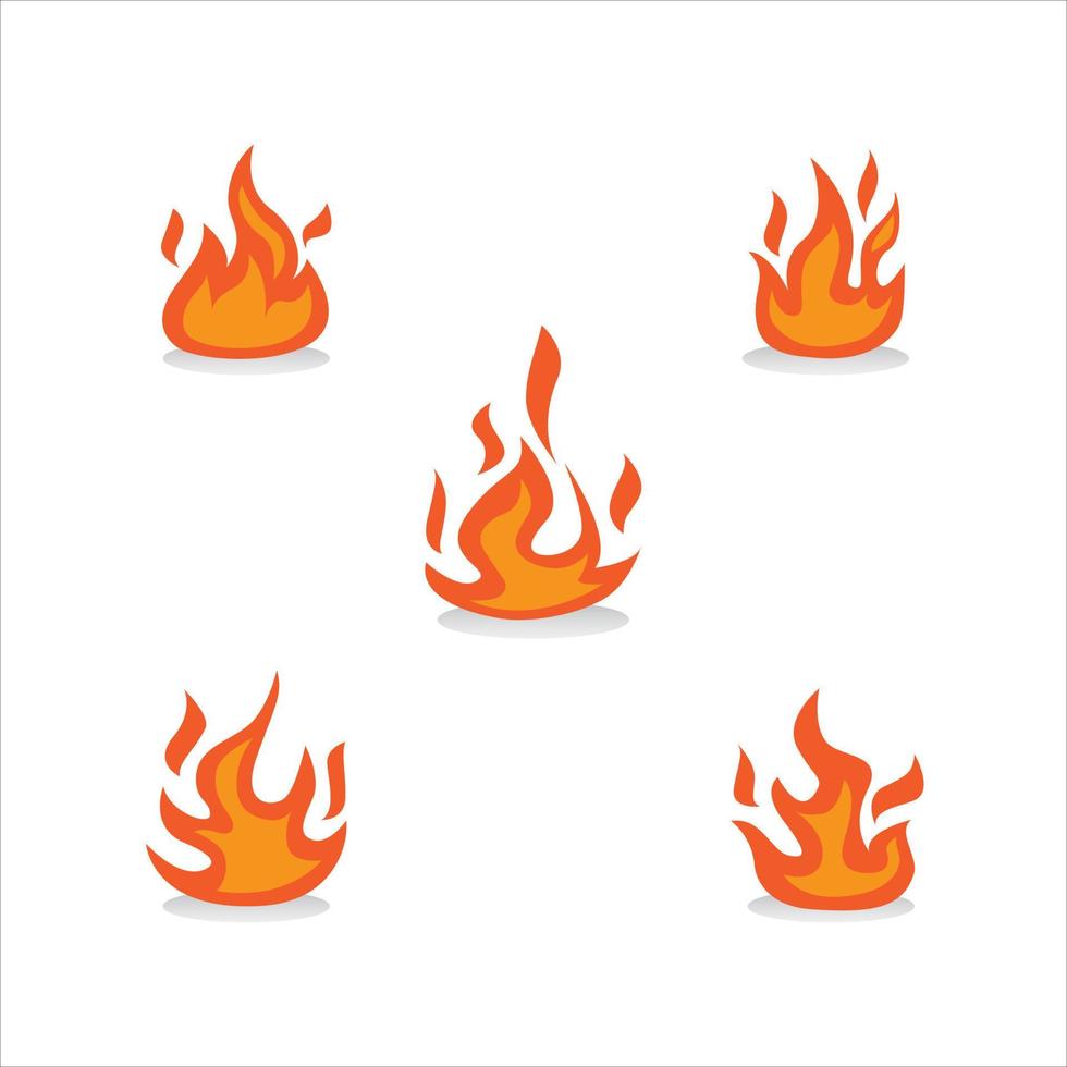 Fire Simple Illustration vector